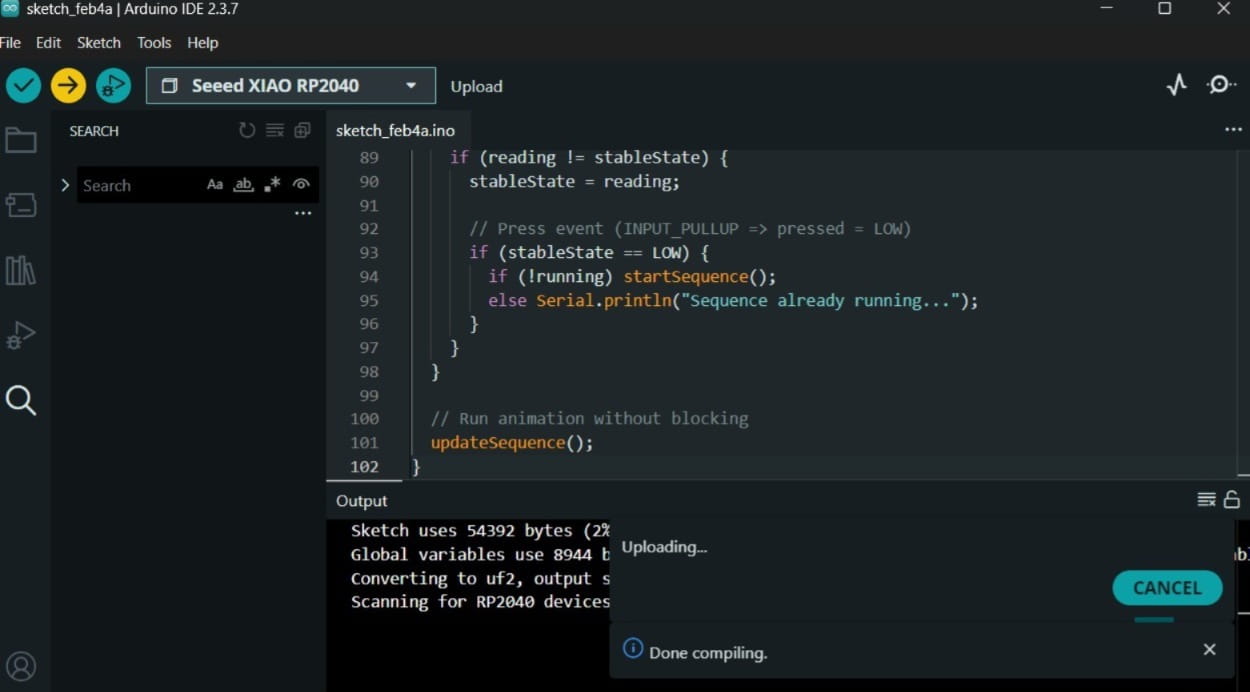 Serial Monitor error UF2_Board